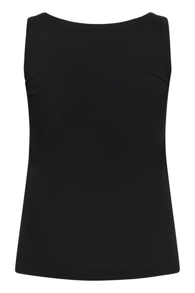 KCcarina Eyelets Tank Top Black deep Thumbnail