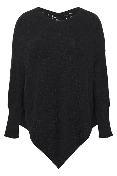 KColina Poncho Black deep Thumbnail