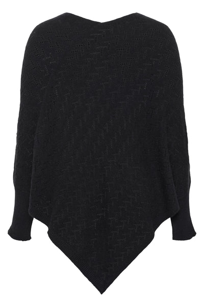 KColina Poncho Black deep Thumbnail