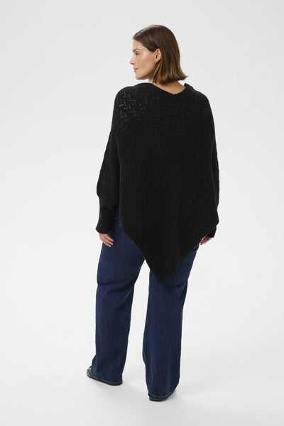 KColina Poncho Black deep Thumbnail