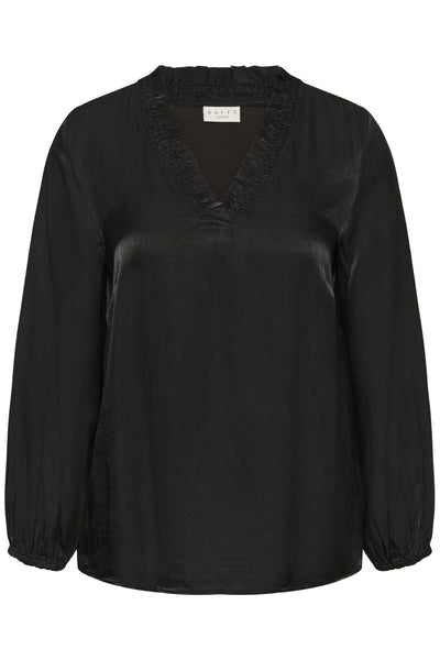KCmilia Blouse Black Deep - 100121 - 10583774 Thumbnail