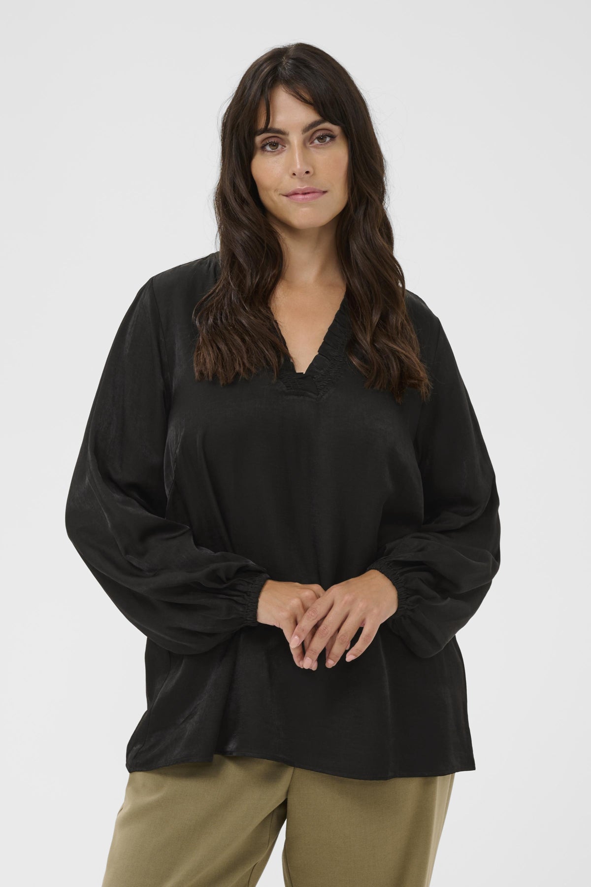 KCmilia Blouse Black Deep - 100121 - 10583774