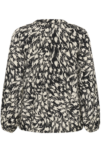 KCjamia Blouse Black/Turtledove Graphic - 108 - 10583775 Thumbnail