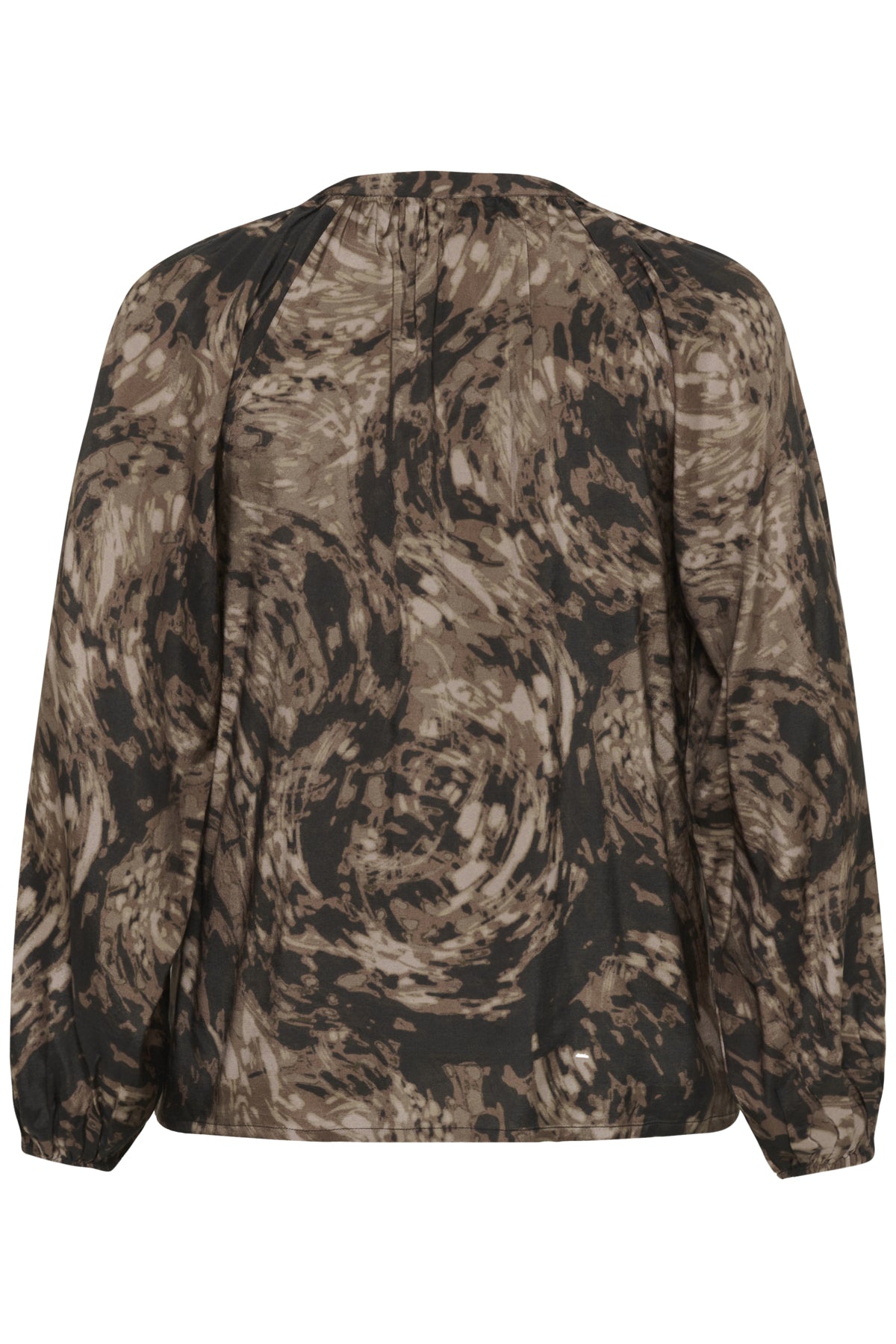 KCjamia Blouse Brown Graphic Print - 108502 - 10583775