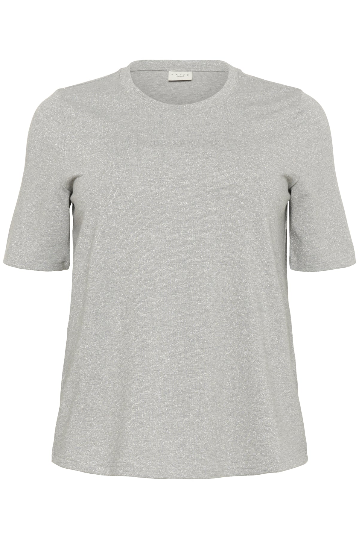 KClianca T-Shirt Light Grey Melange Glitter - 1 - 10583781