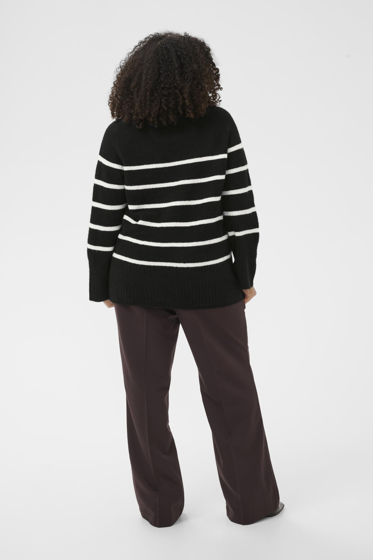 KCerina Knit Pullover Black Chalk Stripe - 108597 - 10583794