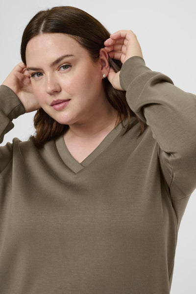 KCannita Sweatshirt Morel - 190808 - 10583796 Thumbnail