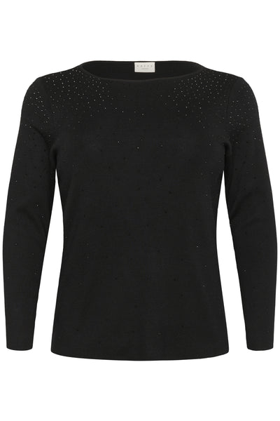 KCmina Knit Pullover Black Deep - 100121 - 10583801 Thumbnail