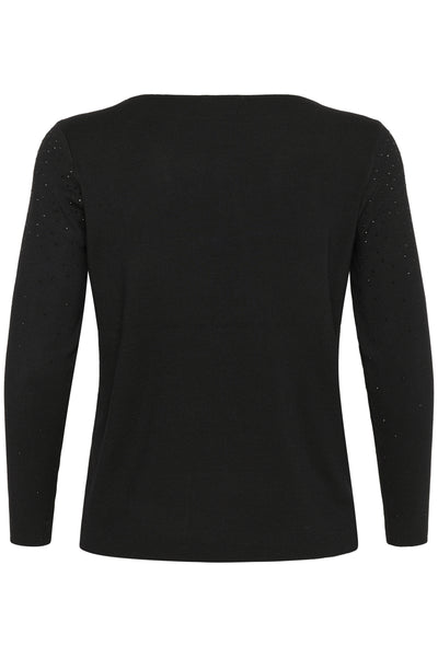 KCmina Knit Pullover Black Deep - 100121 - 10583801 Thumbnail