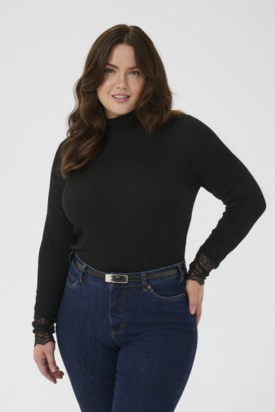 KComia Turtleneck T-Shirt Black Deep - 100121 - 10583806 Thumbnail