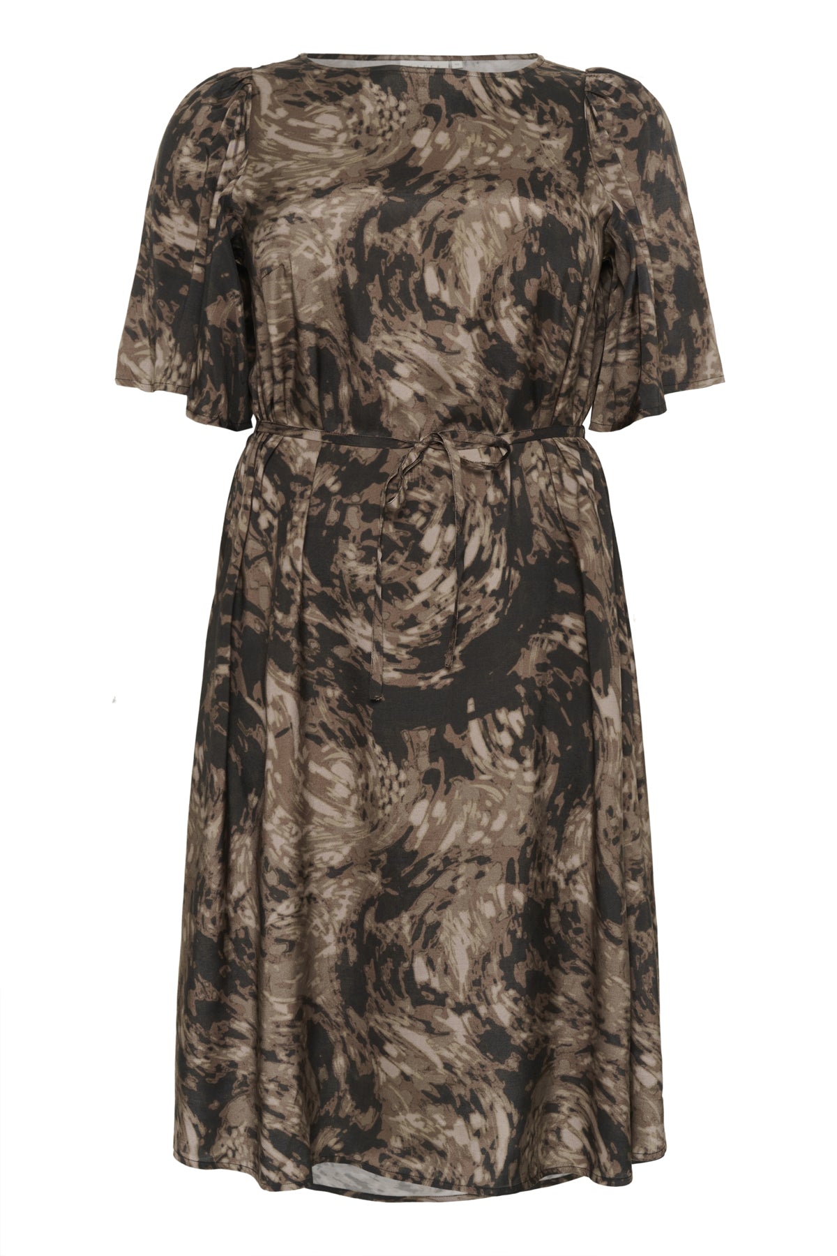 KCjamia Dress Brown Graphic Print - 108502 - 10583811