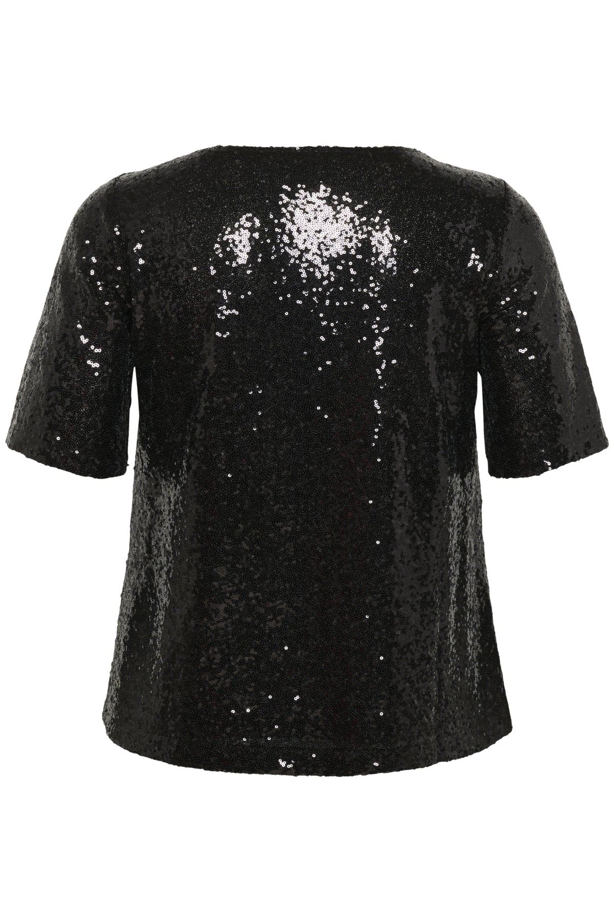KCmirana Sequin Blouse Black Deep - 100121 - 10583819