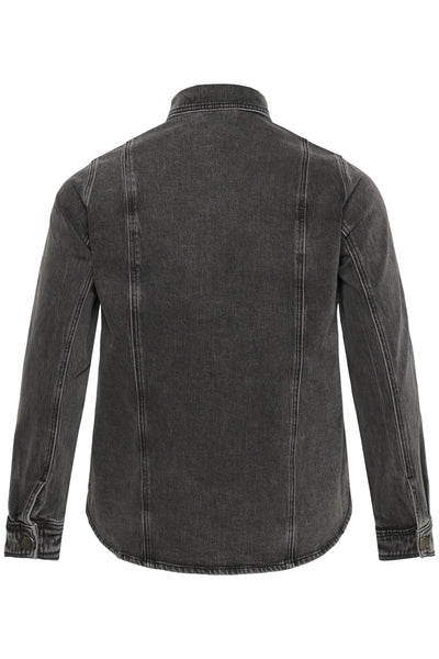 KCpetri Denim Jacket Grey vintage wash - 108531 - 10583825 Thumbnail