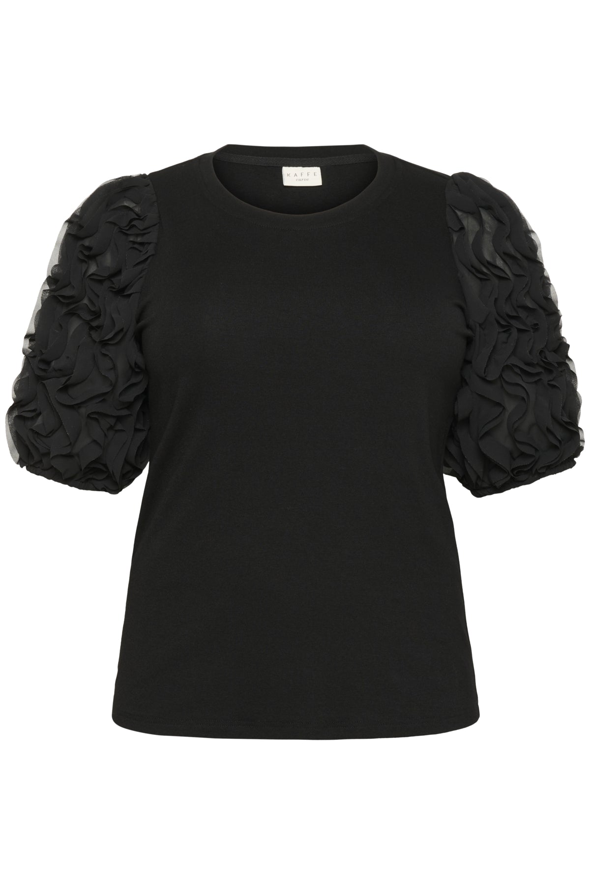 KClucinda Frill T-Shirt Black Deep - 100121 - 10583840