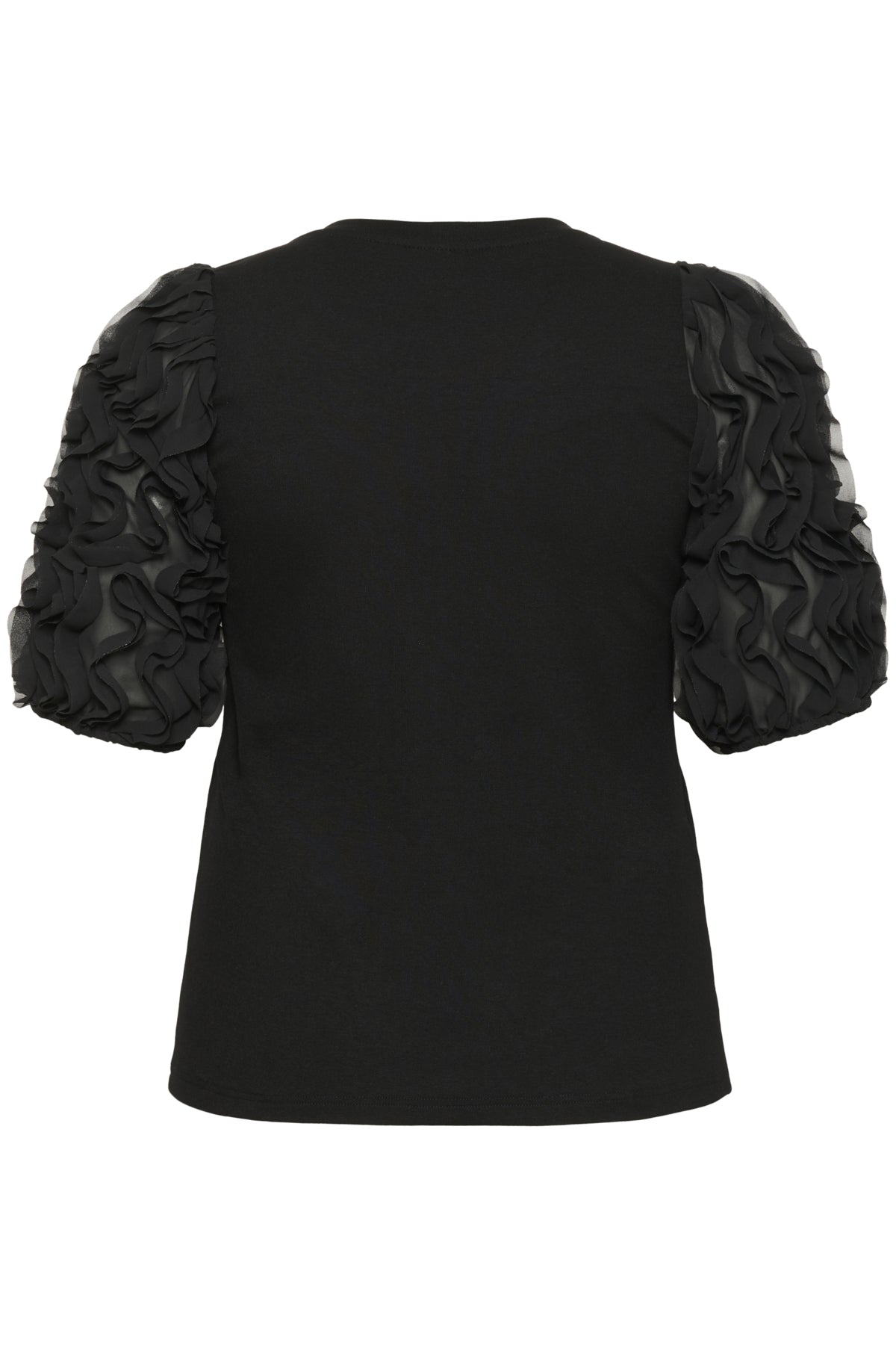 KClucinda Frill T-Shirt Black Deep - 100121 - 10583840