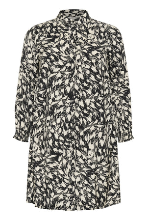 KCjamia Dress Black/Turtledove Graphic - 108 - 10583853