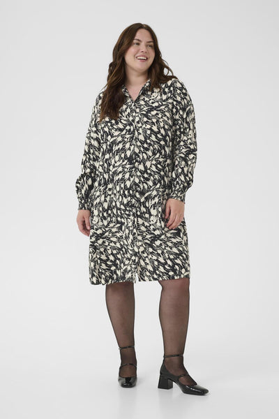 KCjamia Dress Black/Turtledove Graphic - 108 - 10583853 Thumbnail