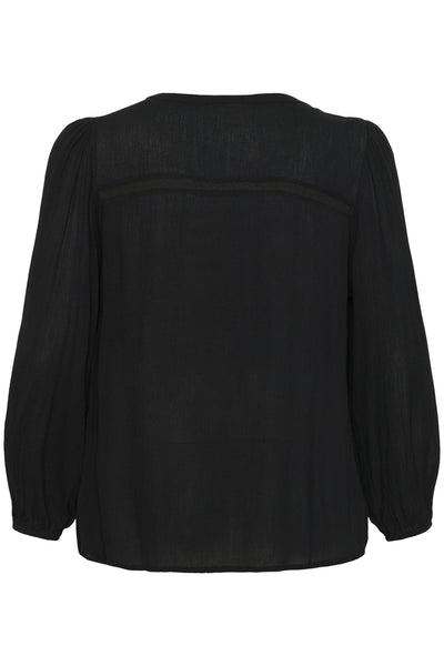 KCstina Ami Lace Blouse Black Deep - 100121 - 10583867 Thumbnail