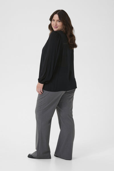 KCstina Ami Lace Blouse Black Deep - 100121 - 10583867 Thumbnail