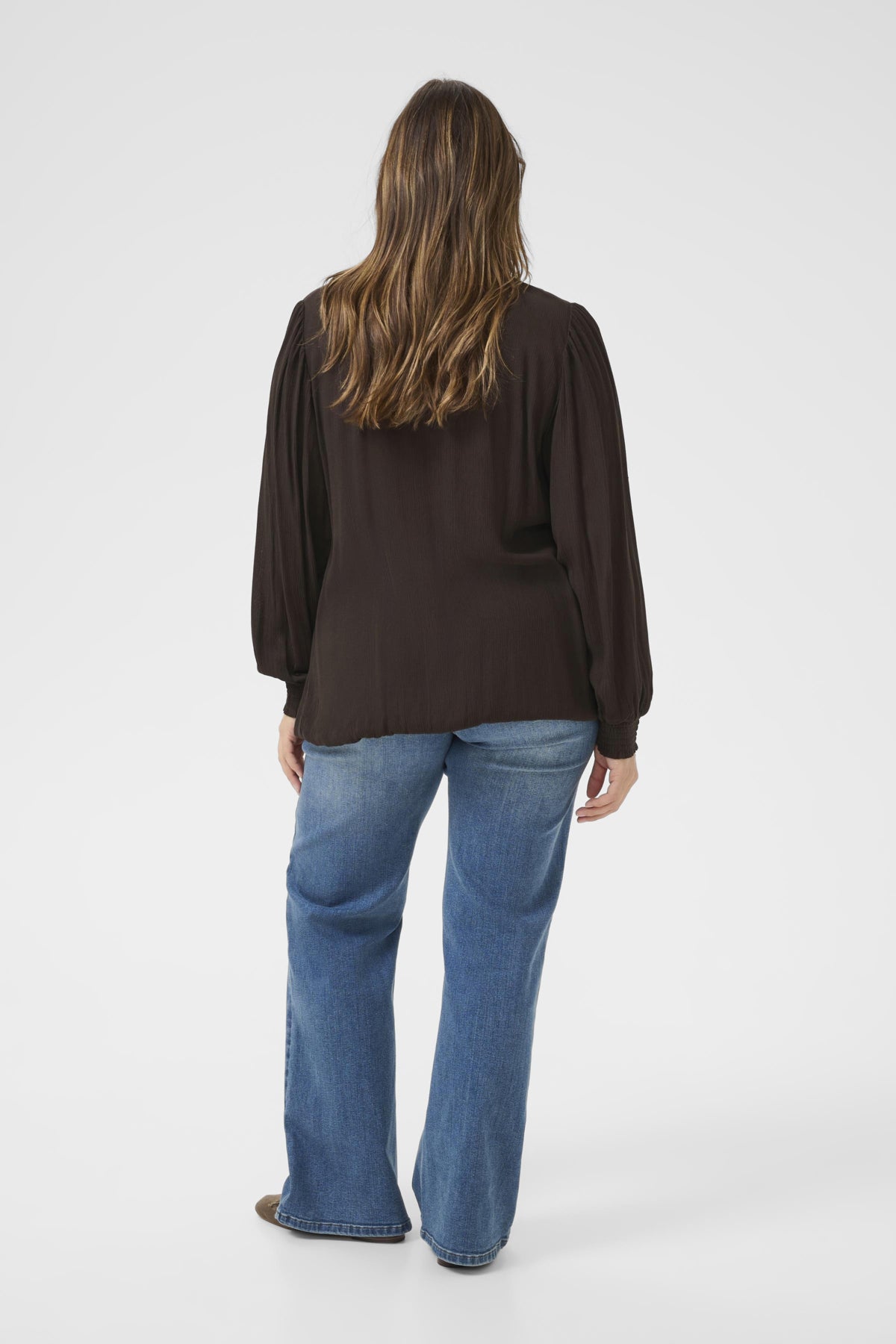 KCtina Ami Blouse Black Coffee - 191111 - 10583869