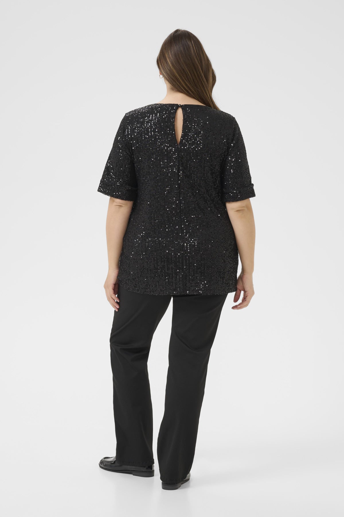 KClaila SS Blouse Black Deep CC - 10583883