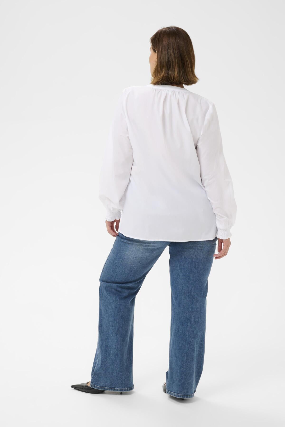 KCnoelle Blouse Optical White - 110601 - 10583891