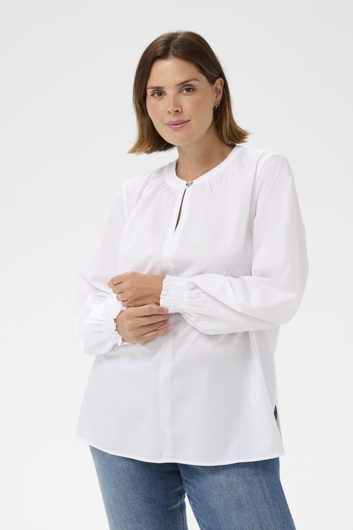 KCnoelle Blouse Optical White - 110601 - 10583891