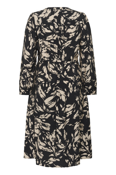 KColla Shirt Dress Black Gray Graphic - 108751 - 10583915 Thumbnail