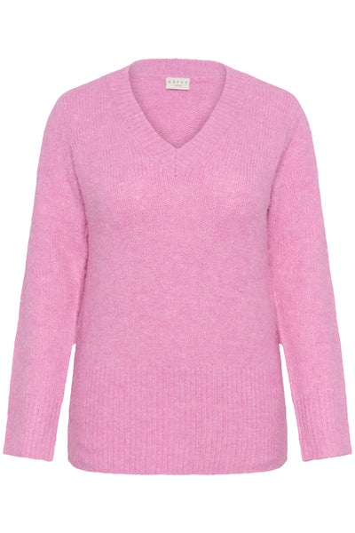 KCemilia Pullover Pink Power Melange - 1621181 - 10583919 Thumbnail