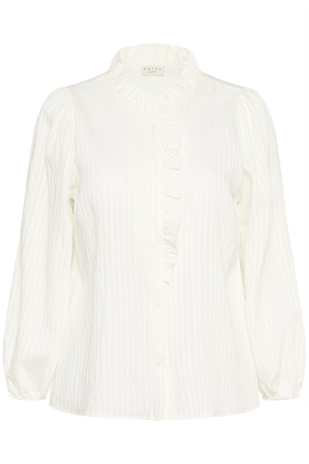 KCuma Frill Shirt Chalk - 110602 - 10583922