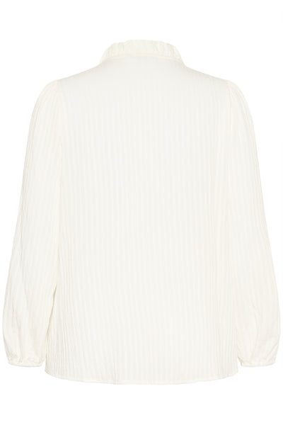 KCuma Frill Shirt Chalk - 110602 - 10583922 Thumbnail