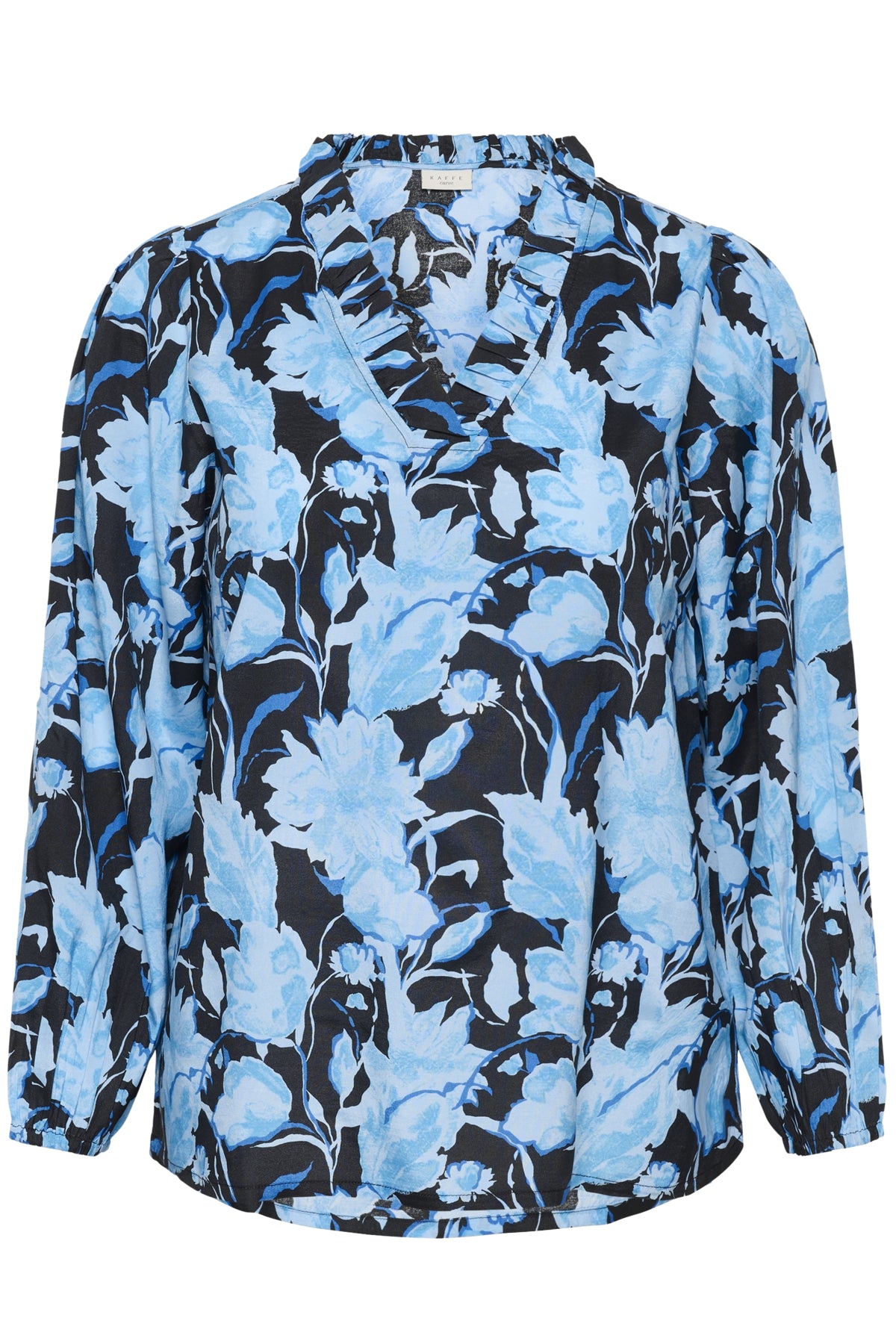 KCsasja Blouse Blue Snake Flower - 108753 - 10583931