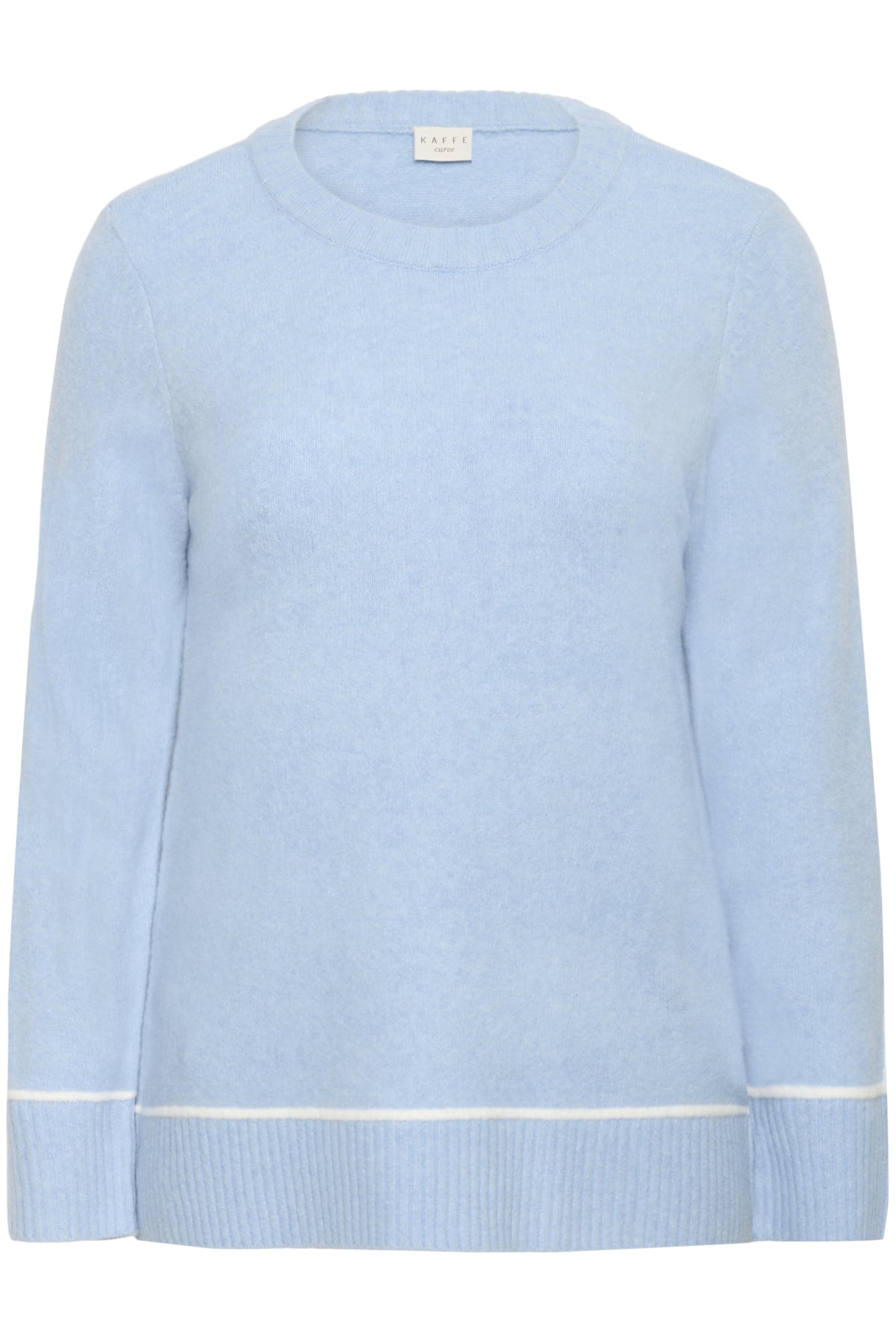 KCjina Knit Pullover Powder Blue Melange - 1442141 - 10583935
