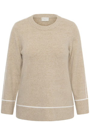 KCjina Knit Pullover Feather Gray Melange - 1513051 - 10583935