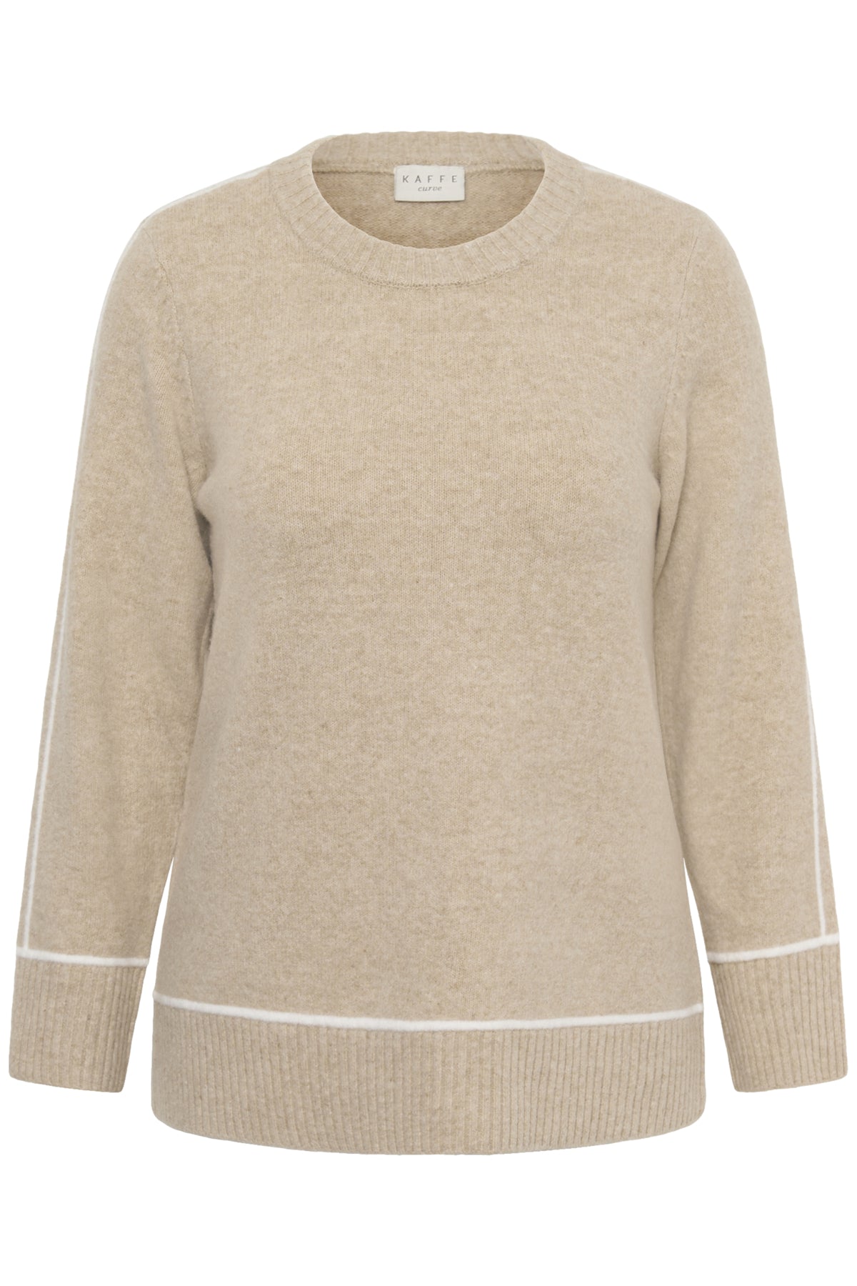 KCjina Knit Pullover Feather Gray Melange - 1513051 - 10583935