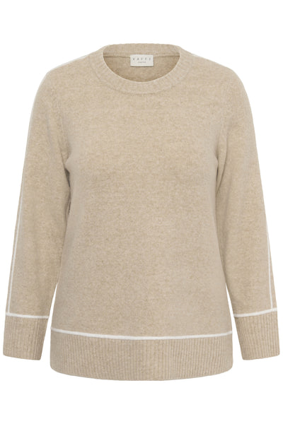 KCjina Knit Pullover Feather Gray Melange - 1513051 - 10583935 Thumbnail