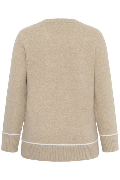 KCjina Knit Pullover Feather Gray Melange - 1513051 - 10583935 Thumbnail
