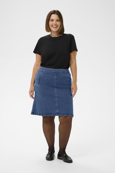 KCleni Denim Skirt Medium Blue Denim - 102272 - 10583950 Thumbnail