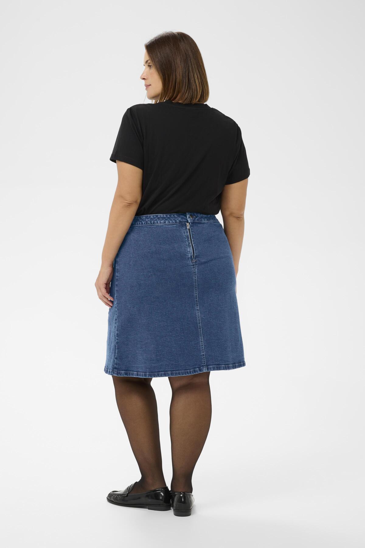 KCleni Denim Skirt Medium Blue Denim - 102272 - 10583950