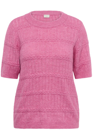 KCminia Pullover Pink Power Melange - 1621181 - 10583952