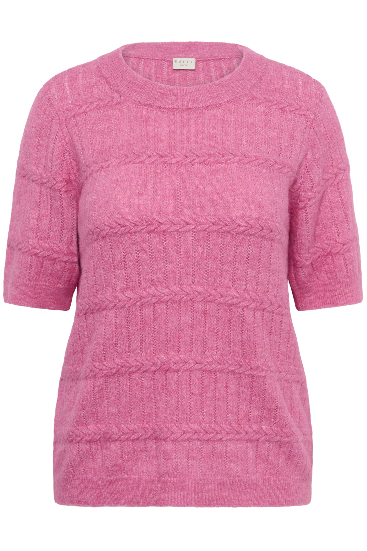 KCminia Pullover Pink Power Melange - 1621181 - 10583952