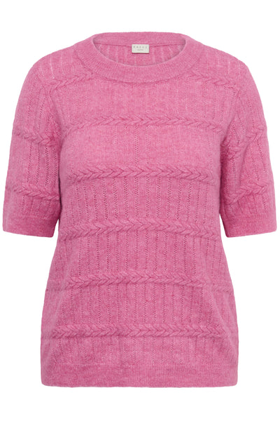 KCminia Pullover Pink Power Melange - 1621181 - 10583952 Thumbnail