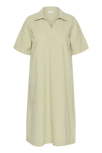 KCnana Striped Dress Brindle / Turtledove Stripe - - 10583969 Thumbnail