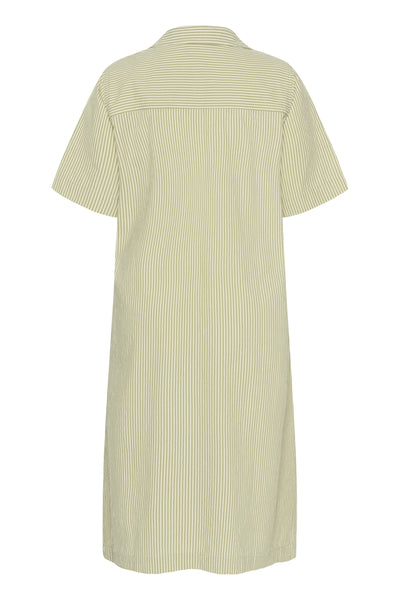 KCnana Striped Dress Brindle / Turtledove Stripe - - 10583969 Thumbnail
