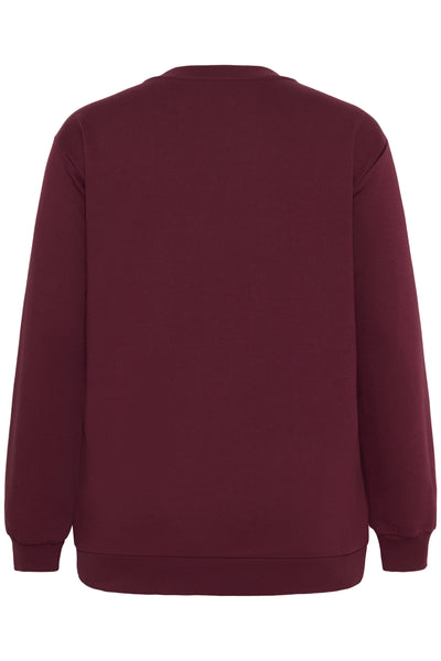 KCelinora Sweatshirt Windsor Wine/Amour Embd. - 10583972 Thumbnail