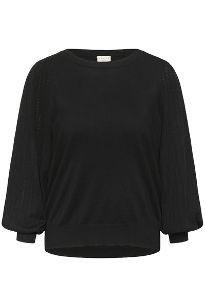 KCloni Pointell Pullover Black deep - 10583982 Thumbnail