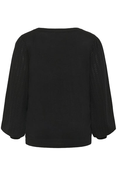 KCloni Pointell Pullover Black deep - 10583982 Thumbnail
