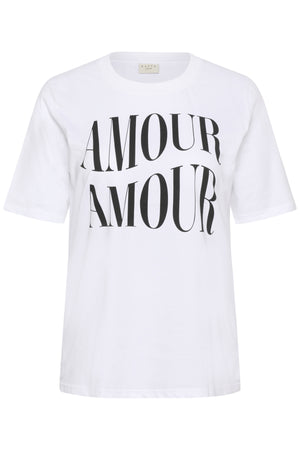 KCchari T-Shirt Optical White - 110601 - 10584008