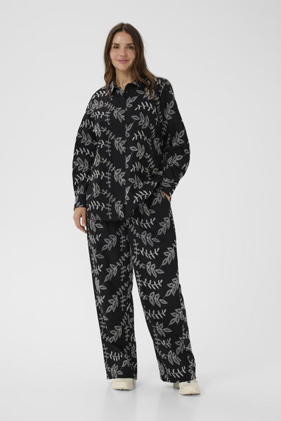 KCelory Pants Black Chalk Embroidery - 10900 - 10584018 Thumbnail