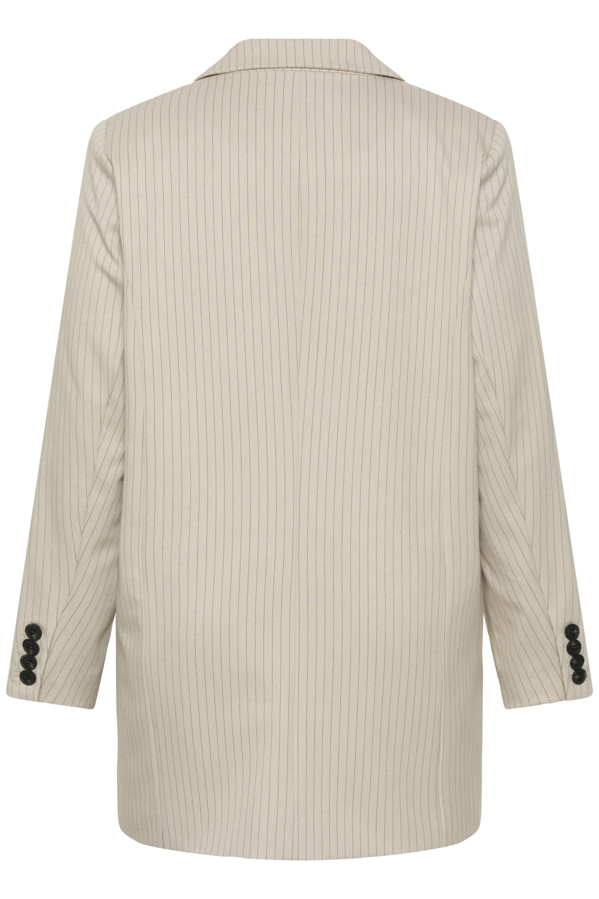 KCsirana Long Blazer Beige melange / Black stripe - - 10584021